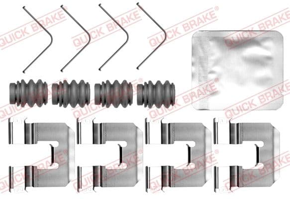 Set accesorii, placute frana QUICK BRAKE 109-0160