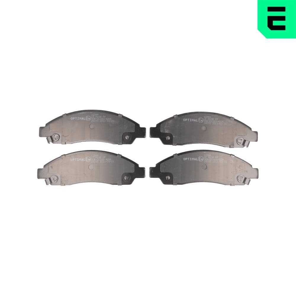set placute frana,frana disc OPTIMAL BP-12344