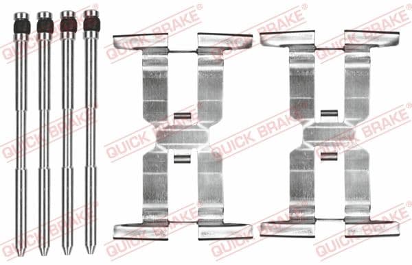 Set accesorii, placute frana QUICK BRAKE 109-0143