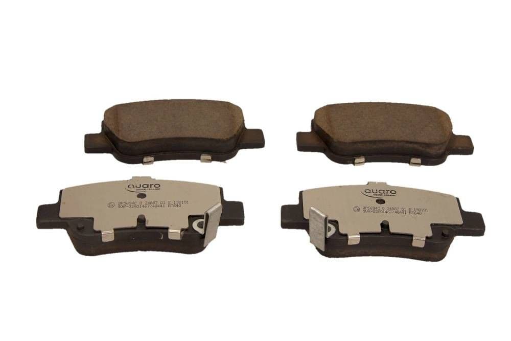 set placute frana,frana disc QUARO SILVER CERAMIC QP5694C
