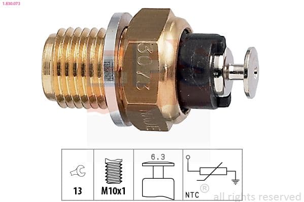 senzor,temperatura ulei EPS Made in Italy - OE Equivalent 1.830.073