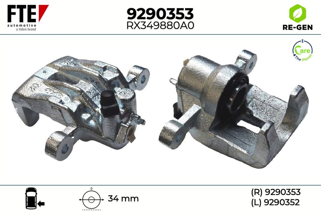 Etrier frana FTE 9290353