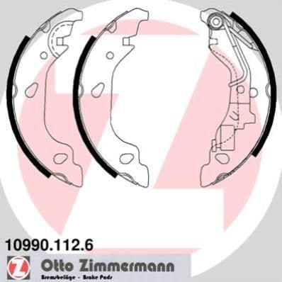 Set saboti frana ZIMMERMANN 10990.112.6