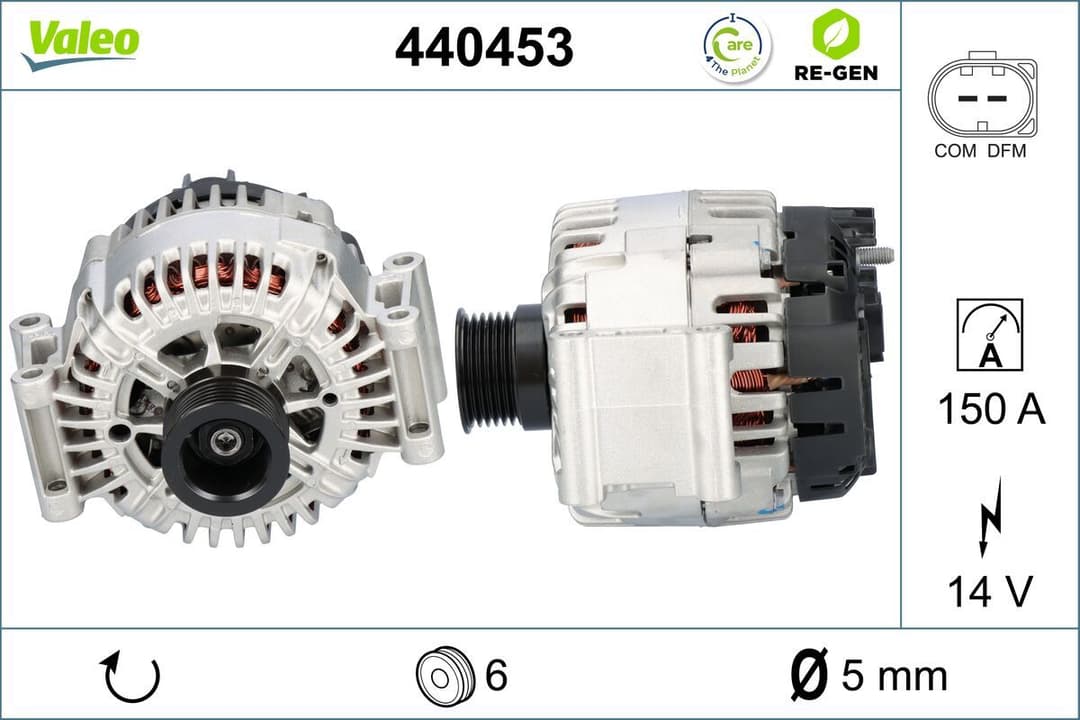 Generator / Alternator VALEO 440453