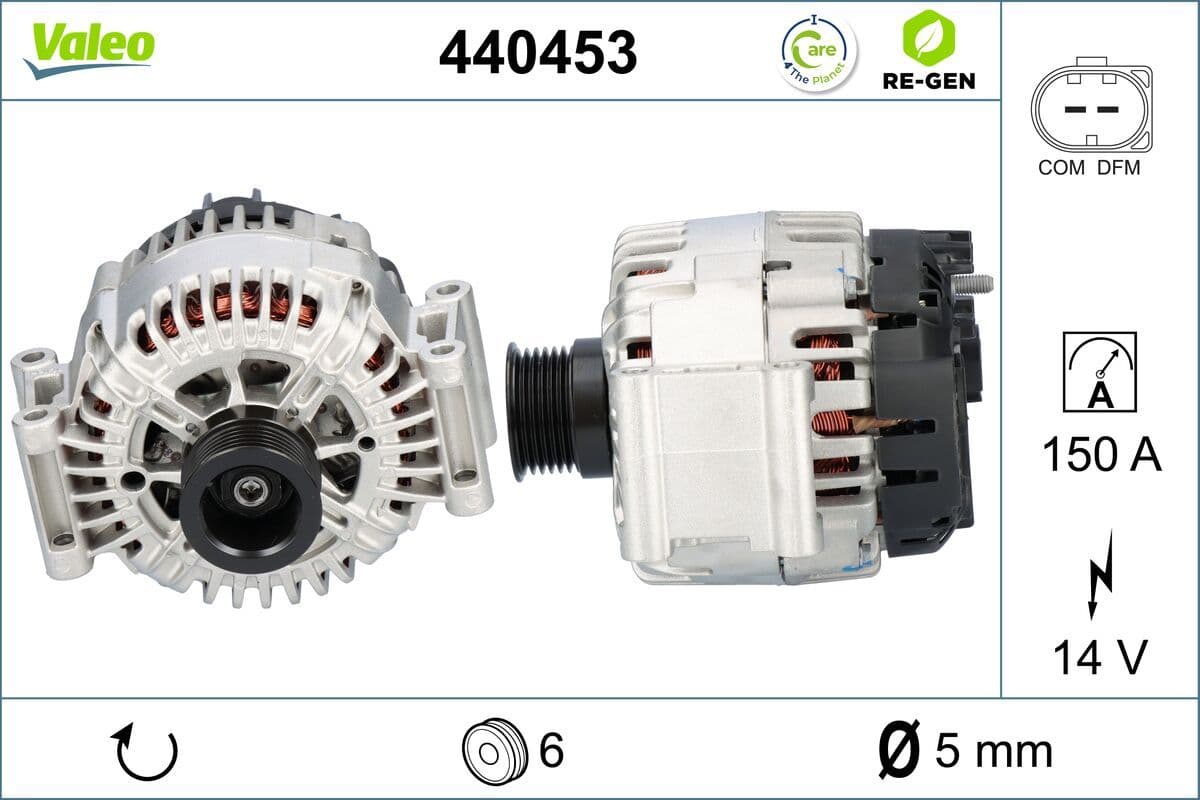 Generator / Alternator VALEO 440453