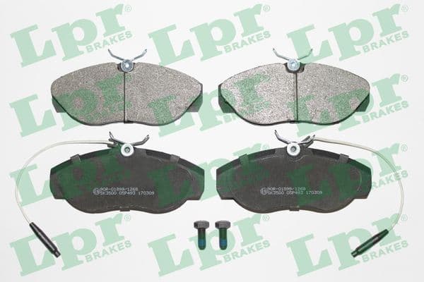 set placute frana,frana disc LPR 05P493