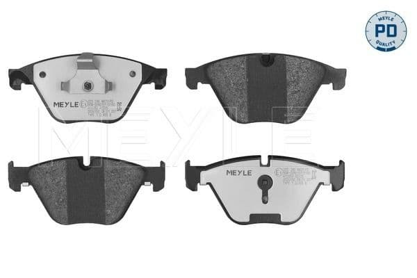 set placute frana,frana disc MEYLE -PD: Advanced performance and design. 025 246 8820/PD