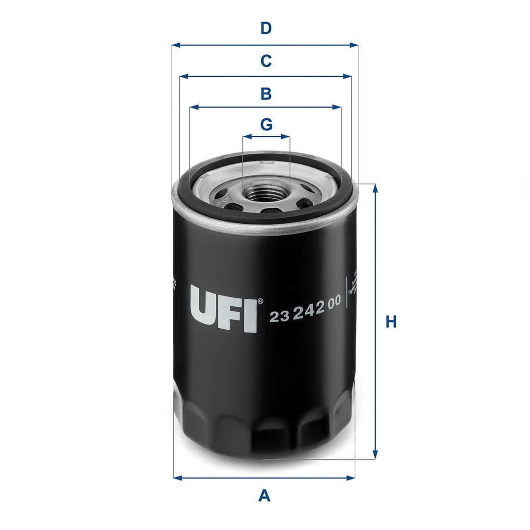 Filtru ulei UFI 23.242.00