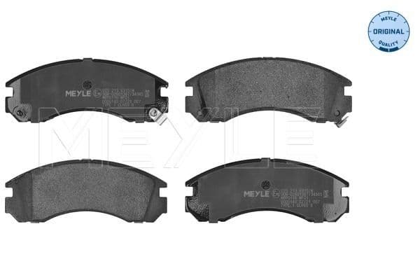 set placute frana,frana disc MEYLE -ORIGINAL: True to OE. 025 213 6315/W