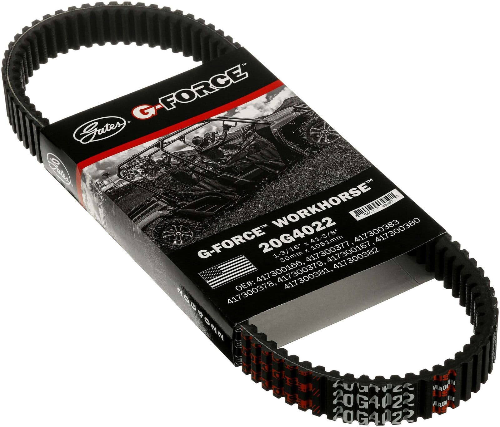 Curea de transmisie CVT GATES G-Force WorkHorse™ 20G4022