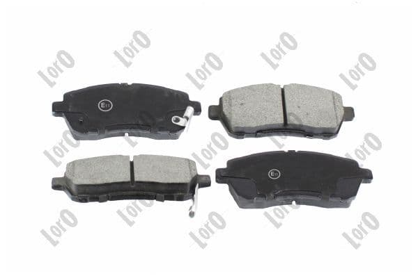 set placute frana,frana disc LORO 231-01-046