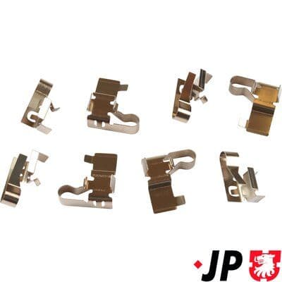 Set accesorii, placute frana JP Group 4864003910