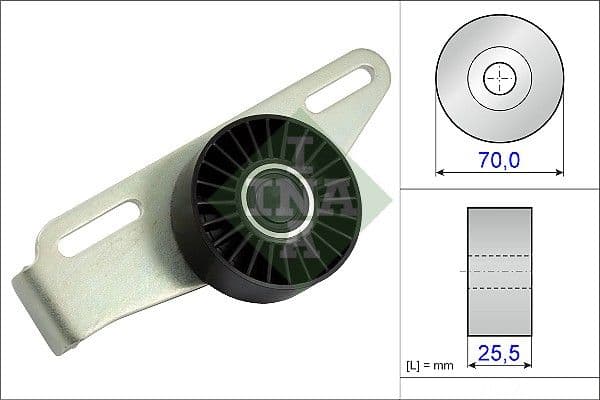 rola intinzator,curea transmisie Schaeffler INA 531 0868 10