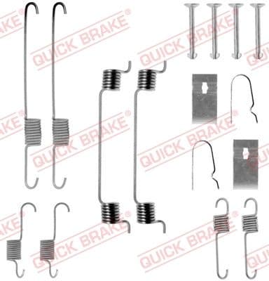 Set accesorii, sabot de frana QUICK BRAKE 105-0699