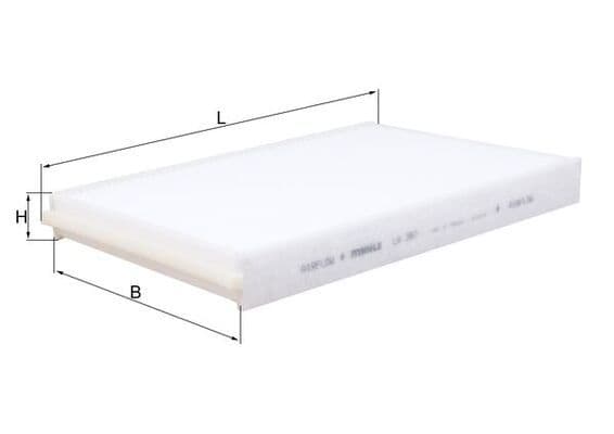 Filtru, aer habitaclu MAHLE LA 387