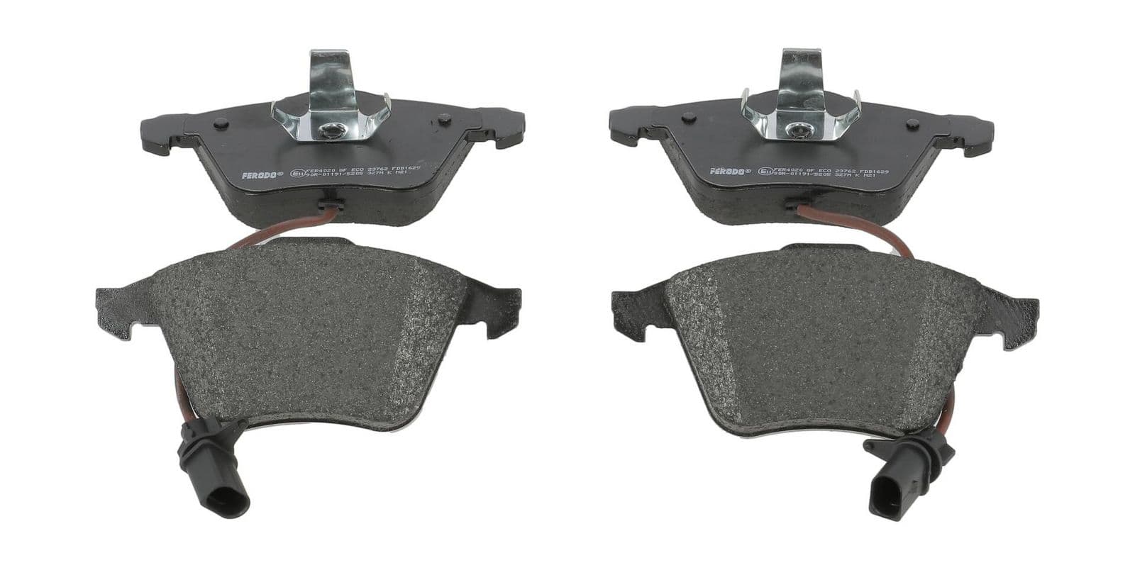 set placute frana,frana disc FERODO PREMIER ECO FRICTION FDB1629