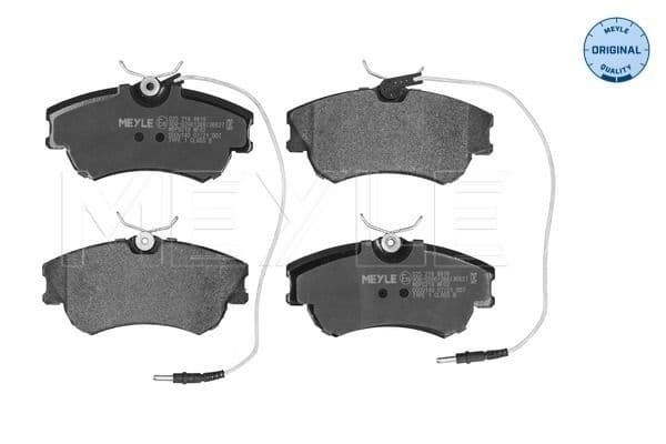 set placute frana,frana disc MEYLE -ORIGINAL: True to OE. 025 218 8818