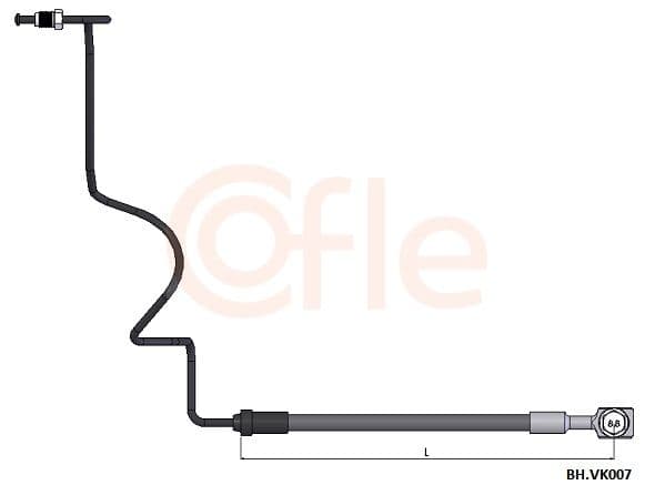 Furtun frana COFLE 92.BH.VK007