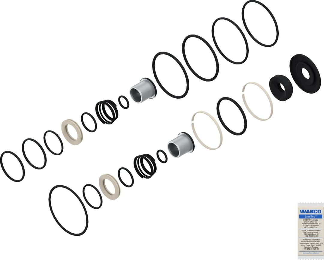 Set reparatie, supapa frana - frana de serviciu WABCO 4613150052