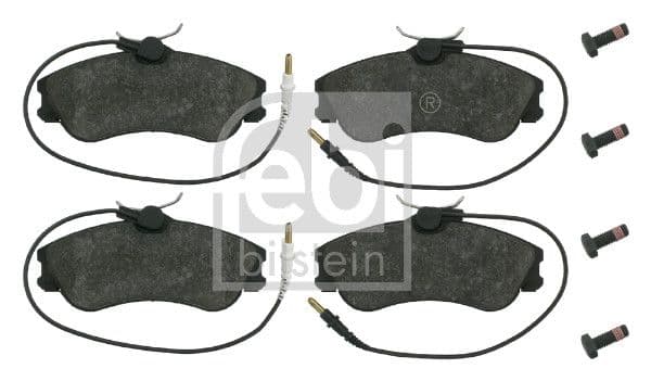 set placute frana,frana disc FEBI BILSTEIN 16237