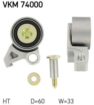 rola intinzator,curea distributie SKF VKM 74000