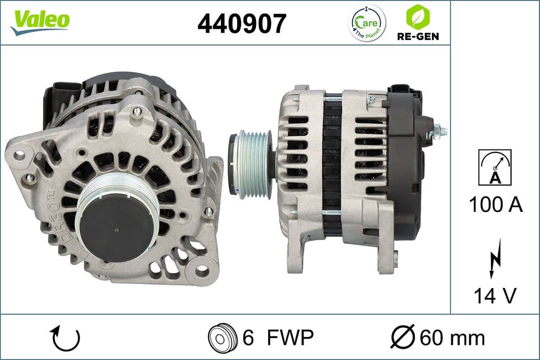 Generator / Alternator VALEO 440907