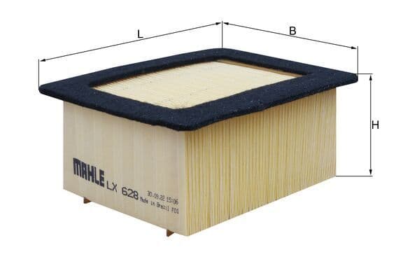 Filtru aer MAHLE LX 628