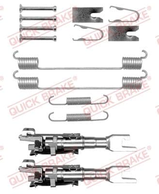 Set accesorii, sabot de frana QUICK BRAKE 105-0883S