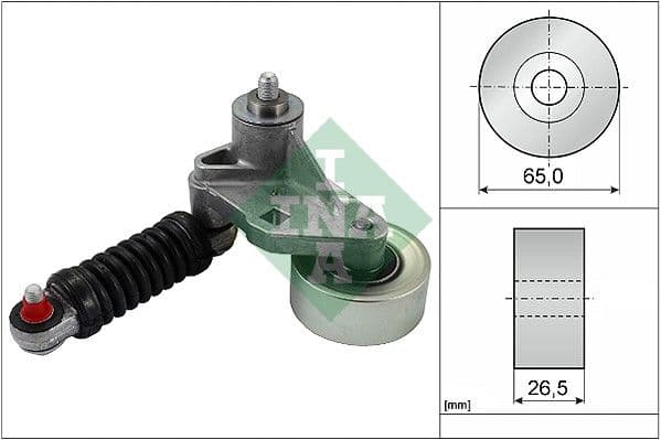 Intinzator curea, curea distributie Schaeffler INA 534 0037 10