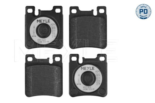 set placute frana,frana disc MEYLE -PD: Advanced performance and design. 025 213 0515/PD