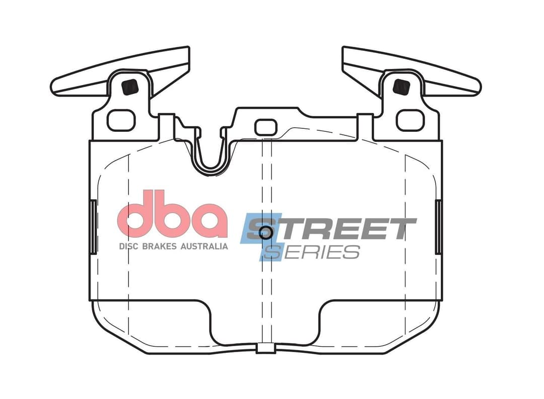 Set placute frana de performanta DBA DB2299XP