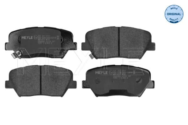 set placute frana,frana disc MEYLE -ORIGINAL: True to OE. 025 257 5717
