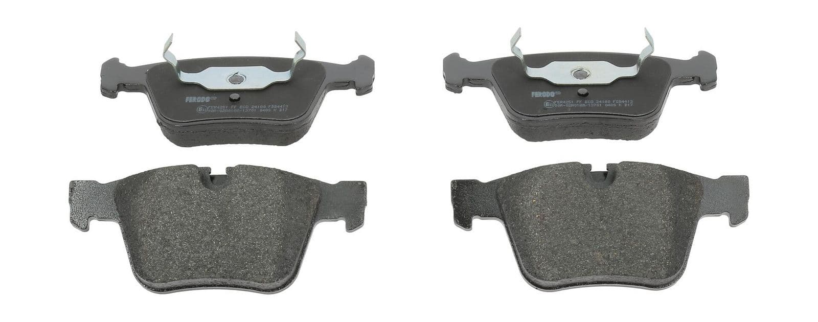 set placute frana,frana disc FERODO PREMIER ECO FRICTION FDB4413