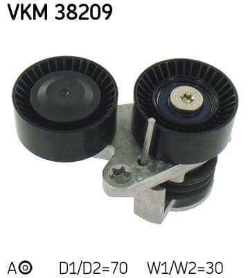 Intinzator curea, curea distributie SKF VKM 38209