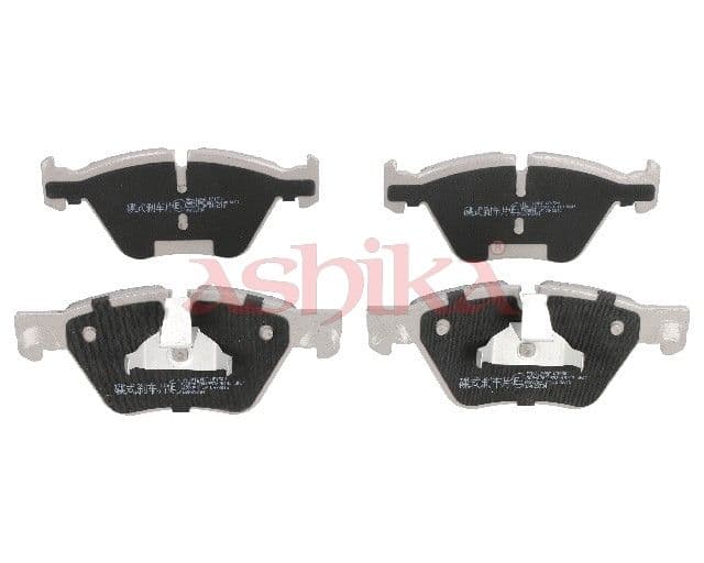 set placute frana,frana disc ASHIKA 50-00-0124