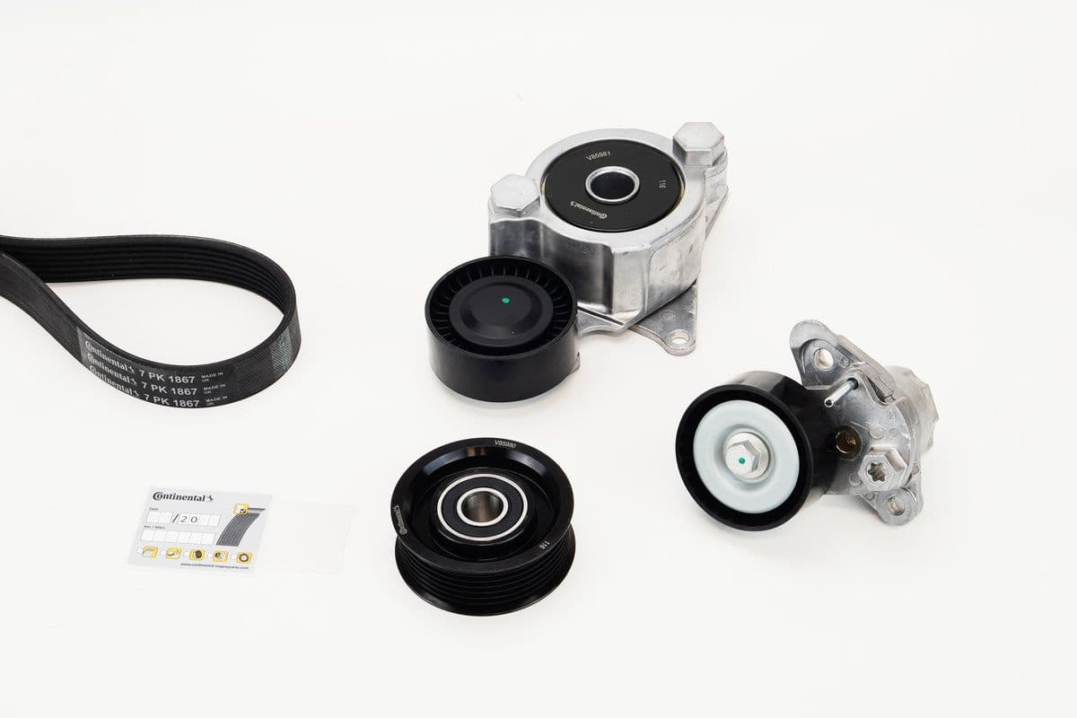 Set curea transmisie cu caneluri CONTINENTAL CTAM 7PK1867K1