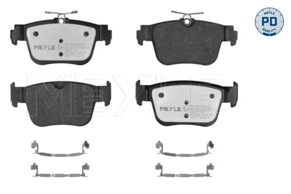 set placute frana,frana disc MEYLE 025 262 0616/PD