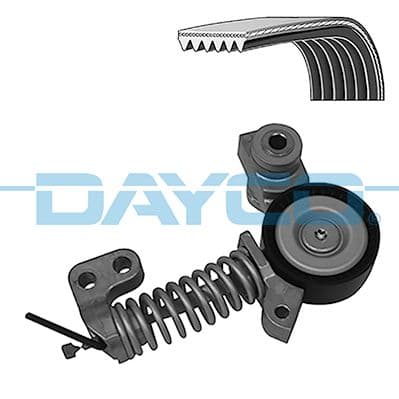 Set curea transmisie cu caneluri DAYCO KPV1223