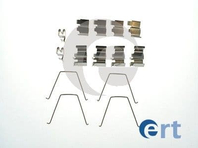 Set accesorii, placute frana ERT 420192