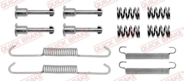 set accesorii, saboti frana parcare QUICK BRAKE 105-0690
