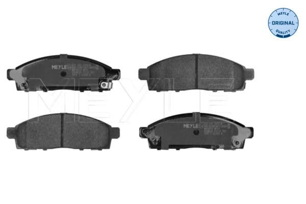 set placute frana,frana disc MEYLE -ORIGINAL: True to OE. 025 245 2916/W