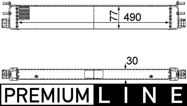 Radiator ulei, ulei motor MAHLE BEHR *** PREMIUM LINE *** CLC 68 000P