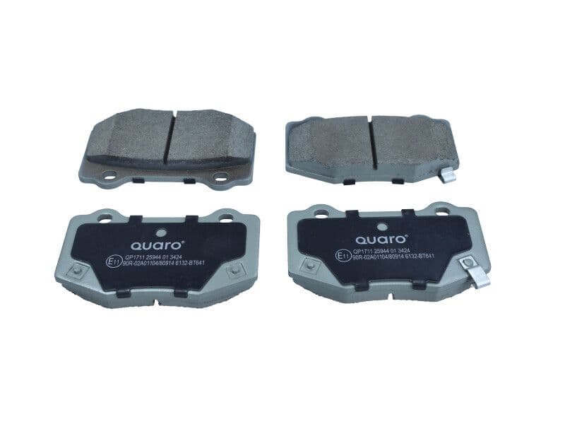 set placute frana,frana disc QUARO QP1711