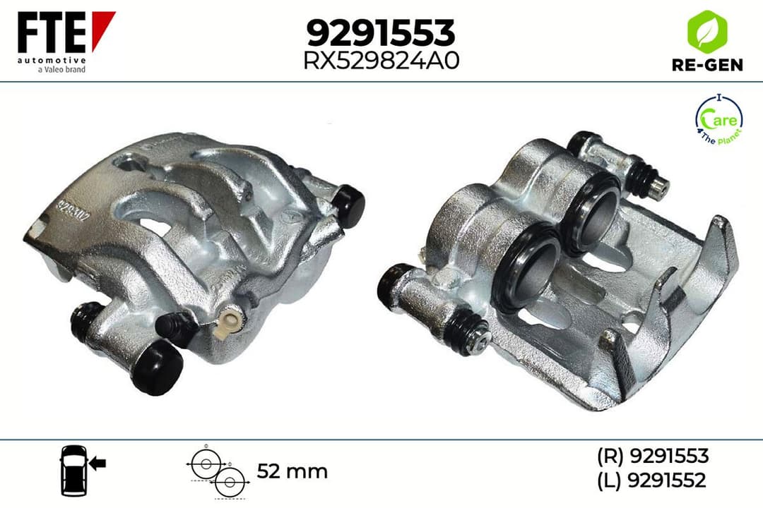 Etrier frana FTE 9291553