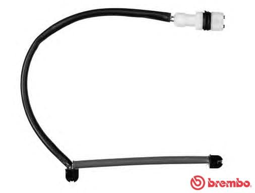 senzor de avertizare,uzura placute de frana BREMBO A 00 326