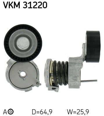 Intinzator curea, curea distributie SKF VKM 31220