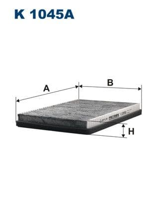 Filtru, aer habitaclu FILTRON K 1045A