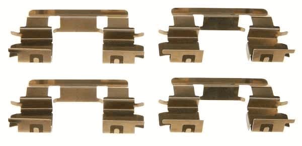 Set accesorii, placute frana TRW PFK463