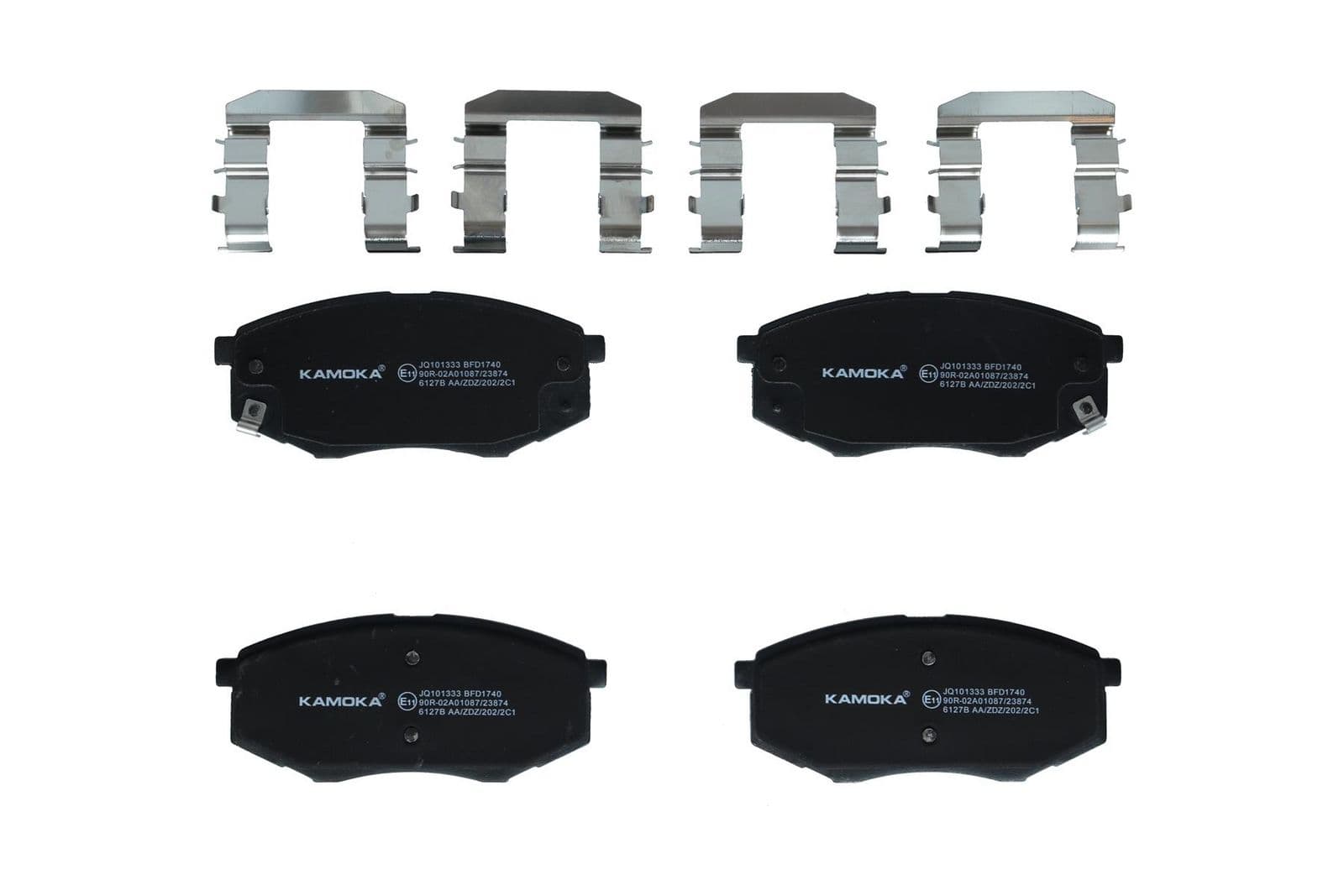 set placute frana,frana disc KAMOKA JQ101333