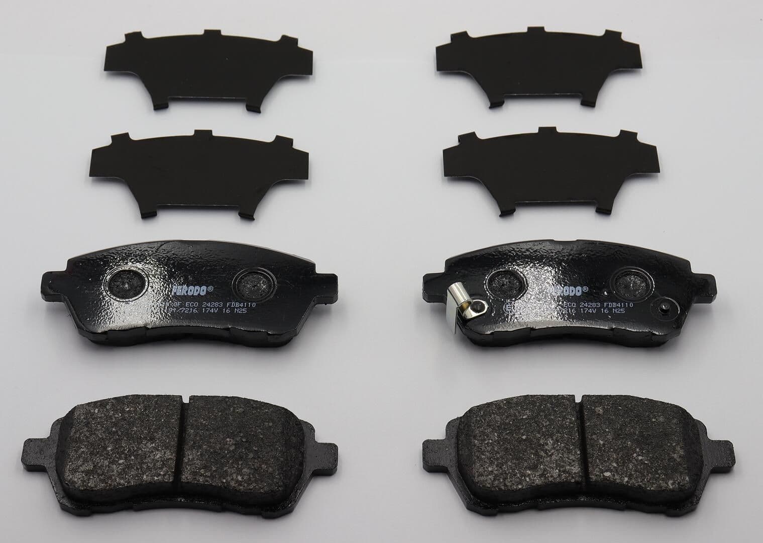 set placute frana,frana disc FERODO PREMIER ECO FRICTION FDB4110